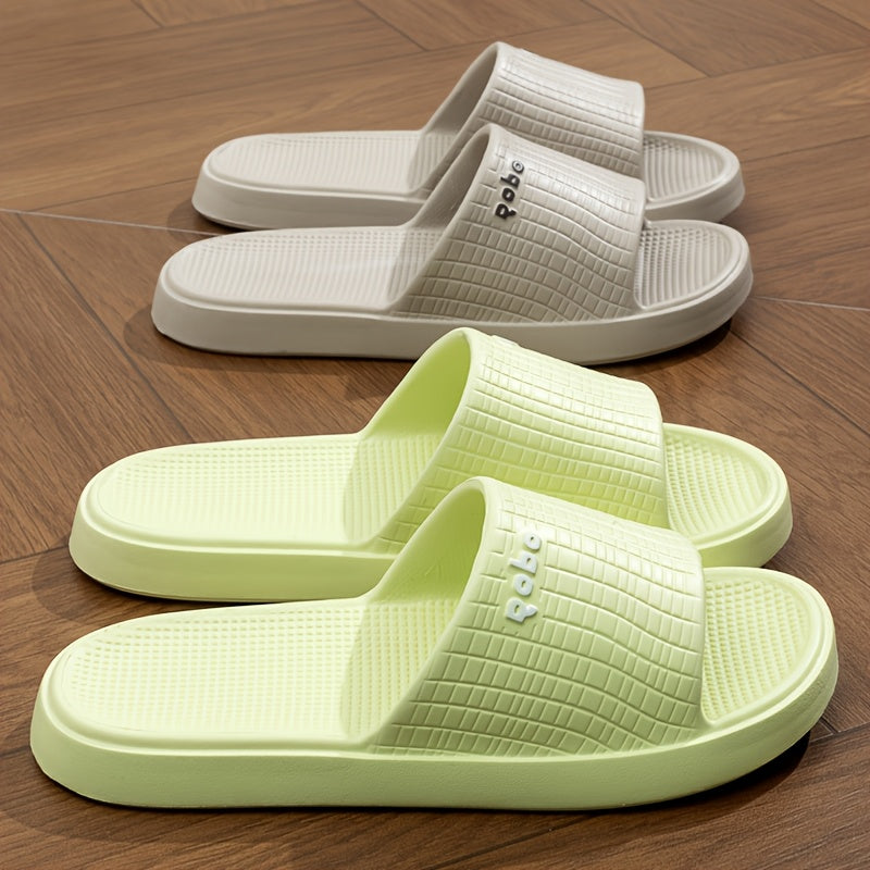 Unisex EVA Slippers Lightweight Soft Sole Non-Slip Shower Slides Outdoor Indoor