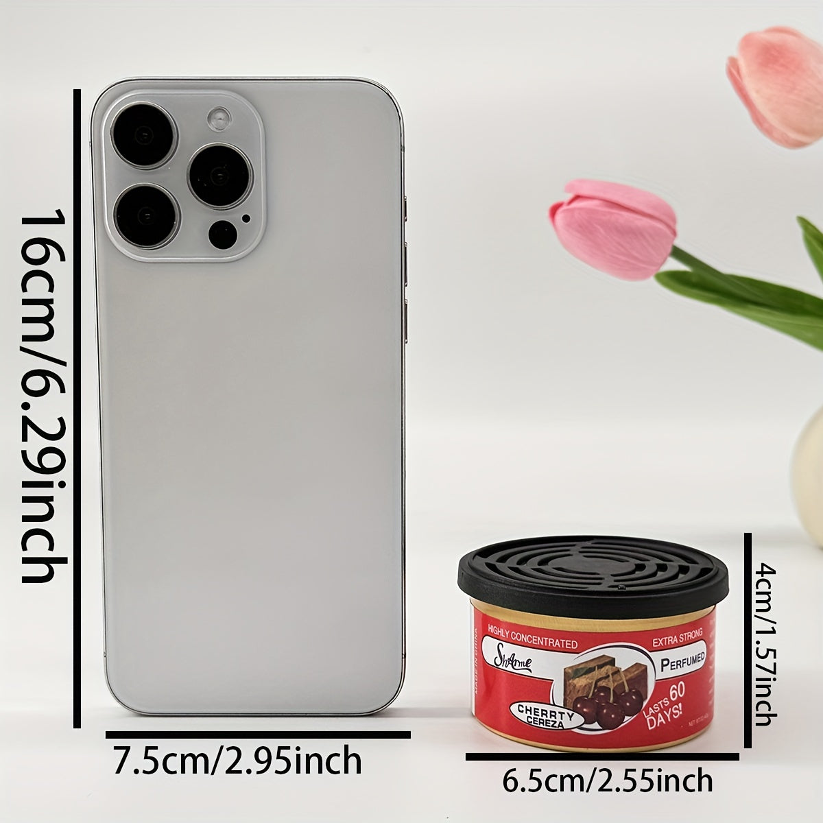 Avtomobil havo tozalovchi idish Jasmine Banan, Ko'kalam, Qumli Guma, Vanil, Gilos, Avtomobil ichki aksessuarlari