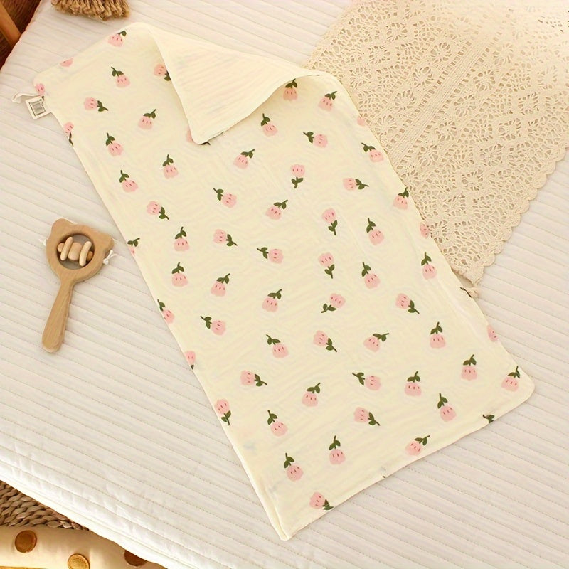 Одна упаковка хлопковых муслиновых пеленок для младенцев и малышей с мультяшным принтом, идеальный washable платок для слюней и вытирания лица. В эту упаковку входит разнообразие смешанных цветов.