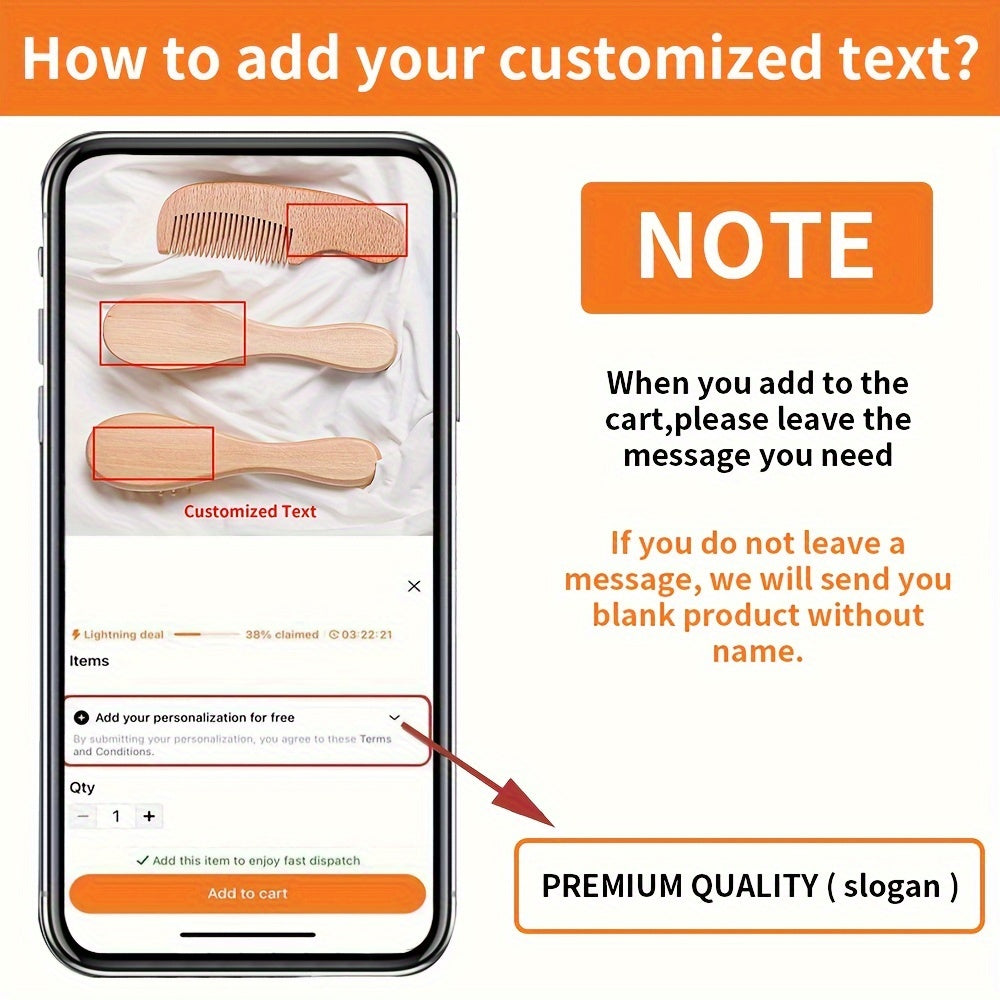 Персонализированная коробка для теста на беременность из бамбука - Идеально для раскрытия новостей и сувениров, бледно-желтая