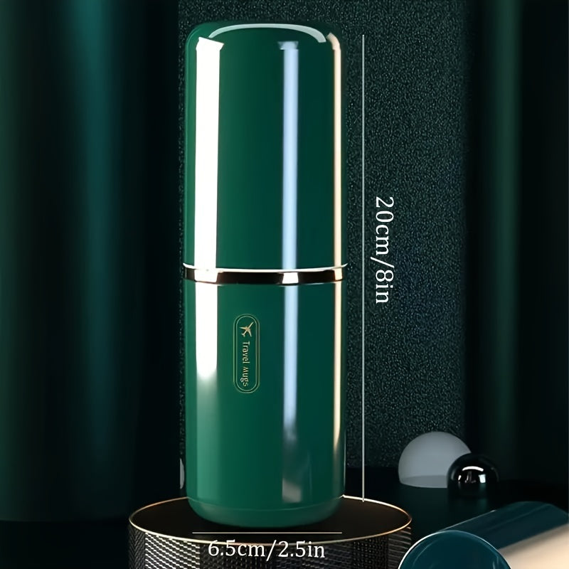 Portable Toothbrush Cup and Holder for Travel and Home Unscented