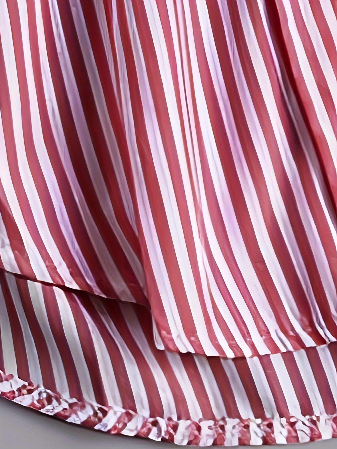 Women's Plus Size Striped Button-Up Shirt Long Sleeve Casual Blouse