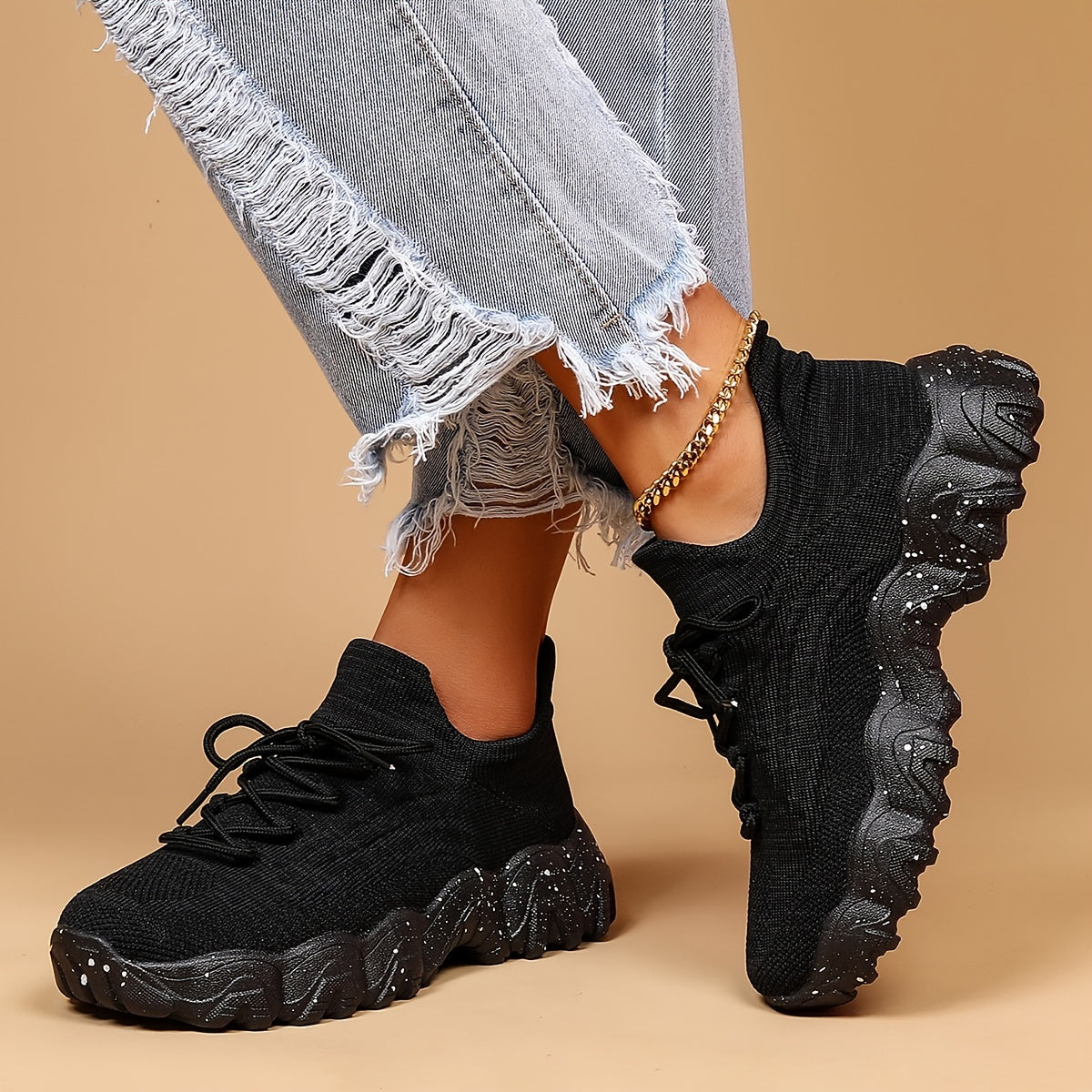 Women's Casual Sneakers Low Top Slip-On Shoes Non-Slip Rubber Sole