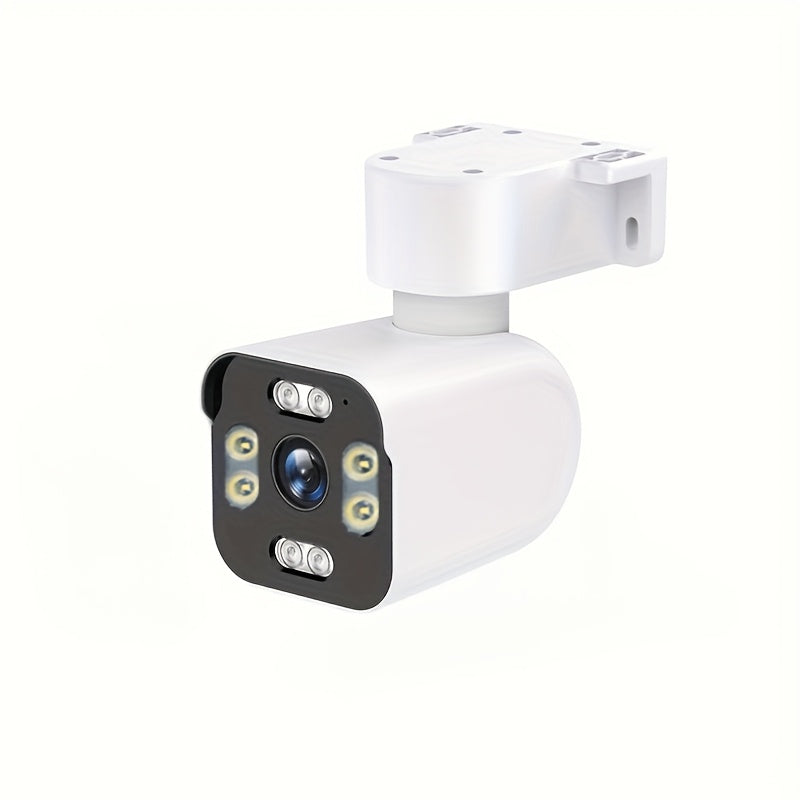 Wireless Security Camera with Full-Color Night Vision PTZ Two-Way Audio Smartphone Compatible