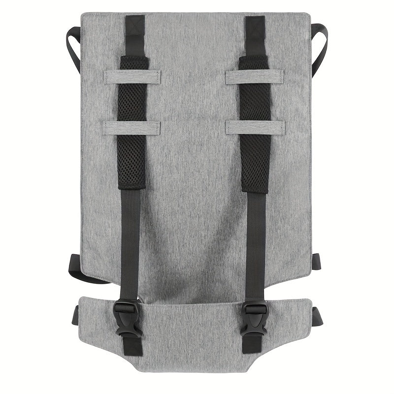 Kids' Portable High Chair with Adjustable Safety Seat and Anti-Slip Straps