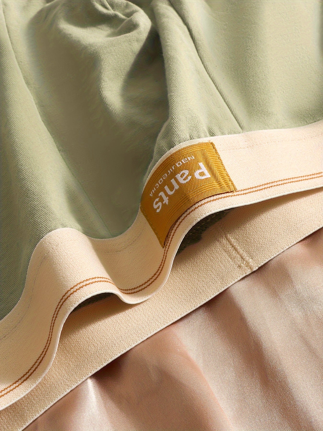 Men's Cotton Boxer Briefs 3-Pack Skin-Friendly Solid Color High Elasticity