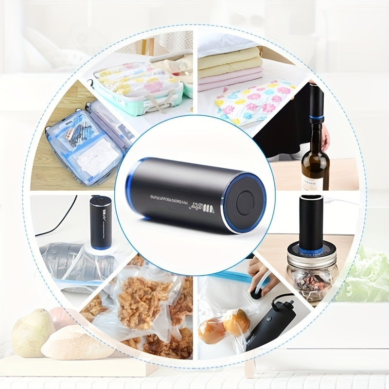 Sayohat va 3D bosma rulolarini saqlash uchun mini elektr vakuum yopishtiruvchi