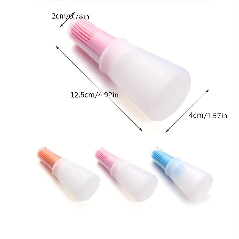 Silicone Basting Brush with Oil Dispenser for BBQ and Baking Food Grade Organic Silicone