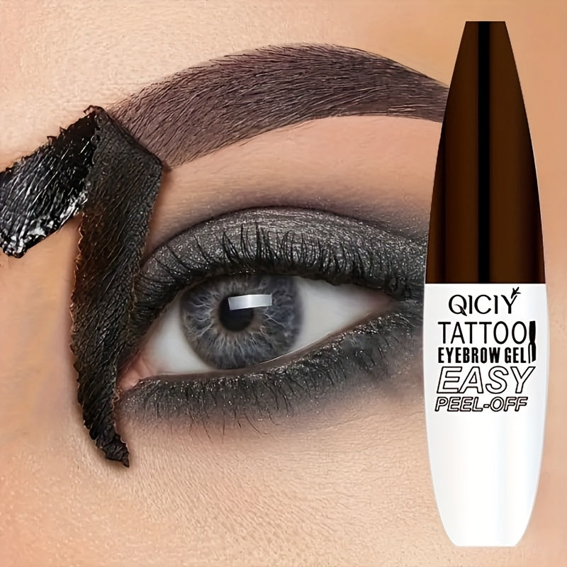 Tinte de cejas a prueba de agua y de larga duración para un efecto 3D natural marrón
