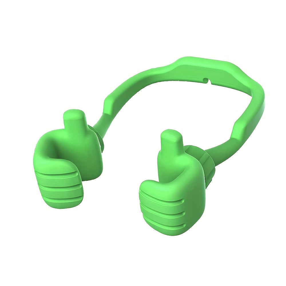 Adjustable Phone Holder with 360° Rotation, Portable Desktop Stand, Sturdy Plastic