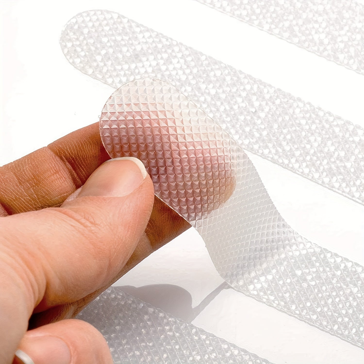 Set of 24 Non-slip Bathroom Shower Treads Bathtub Safety Strips with Adhesive