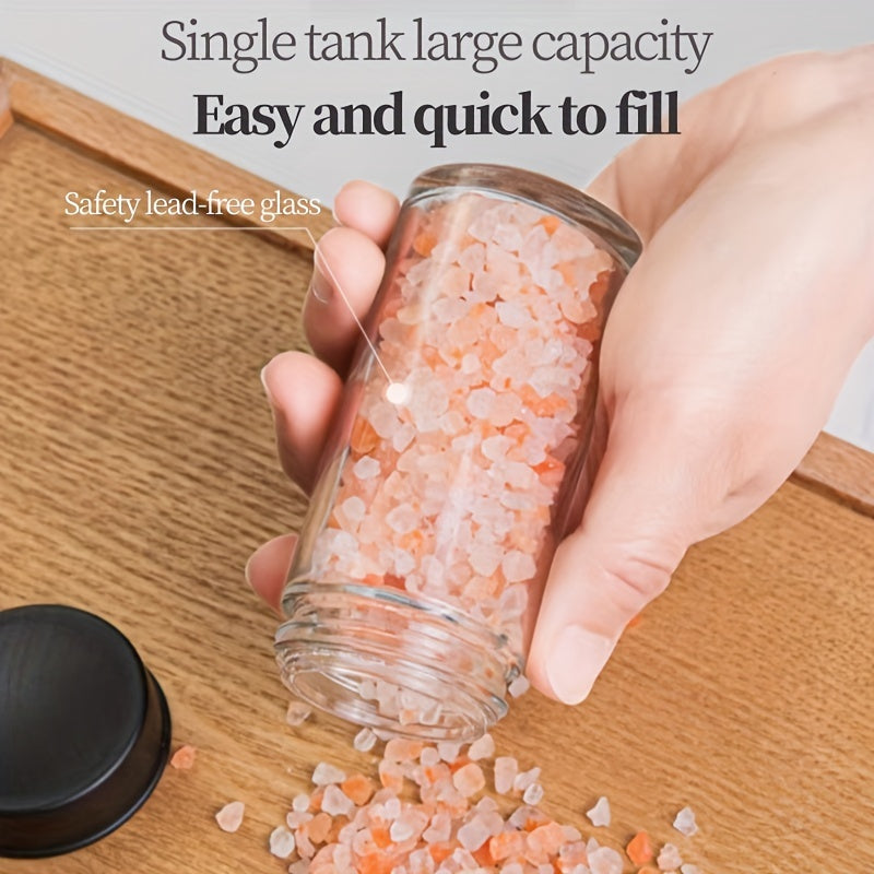 18 ta ziravor bankasi va shisha shisha idish uchun 360° aylanadigan ziravorlar qutisi