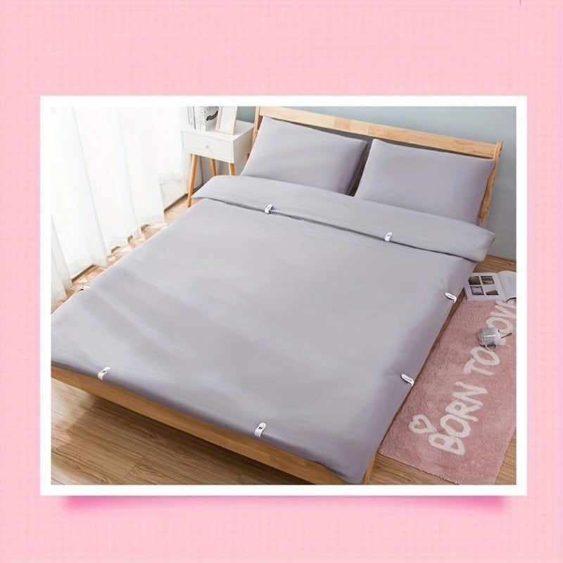 Set of 10 Non-Slip Duvet Clips Bed Sheet and Blanket Holders Easy to Use