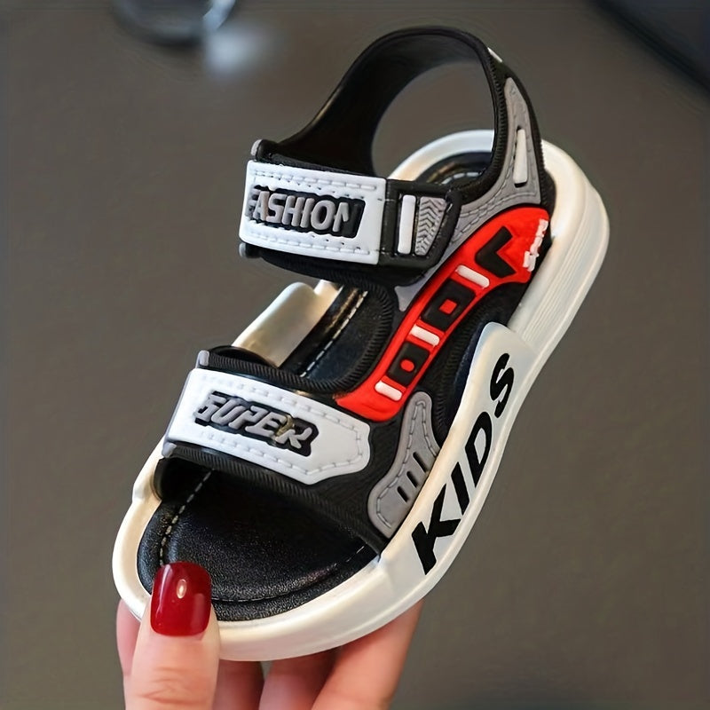 Kids' Summer Sandals Boys Girls Non-Slip Sole Breathable Adjustable Buckle Outdoor