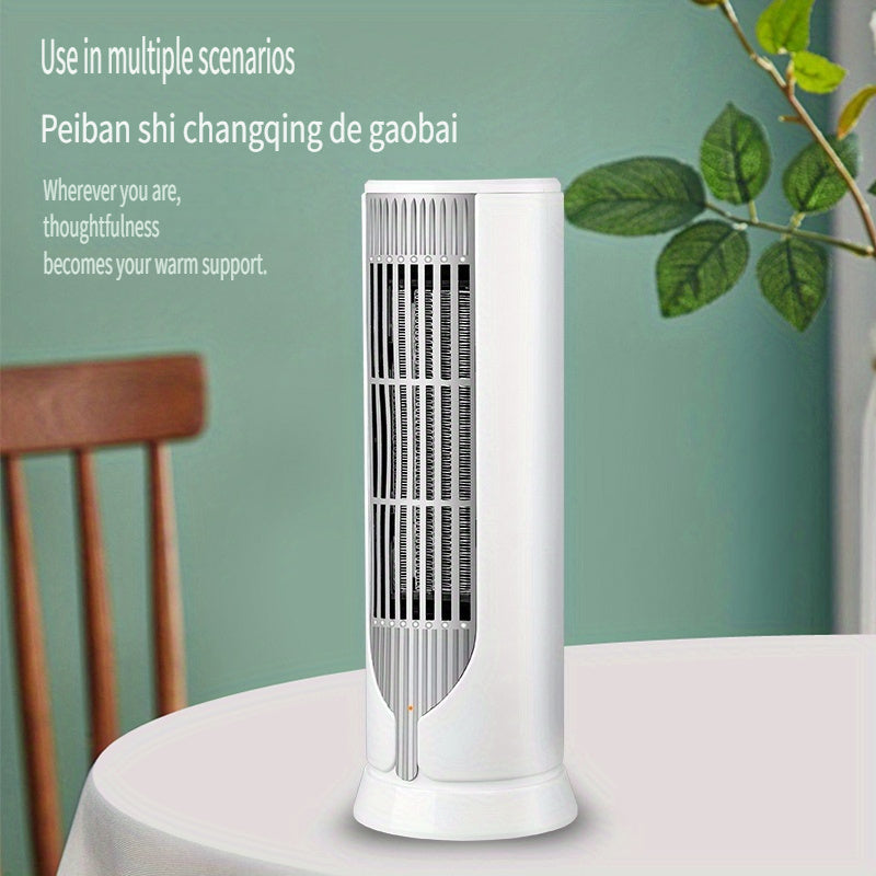 Electric Convection Heater Fan 1000W Vertical Tower for Bedroom Office