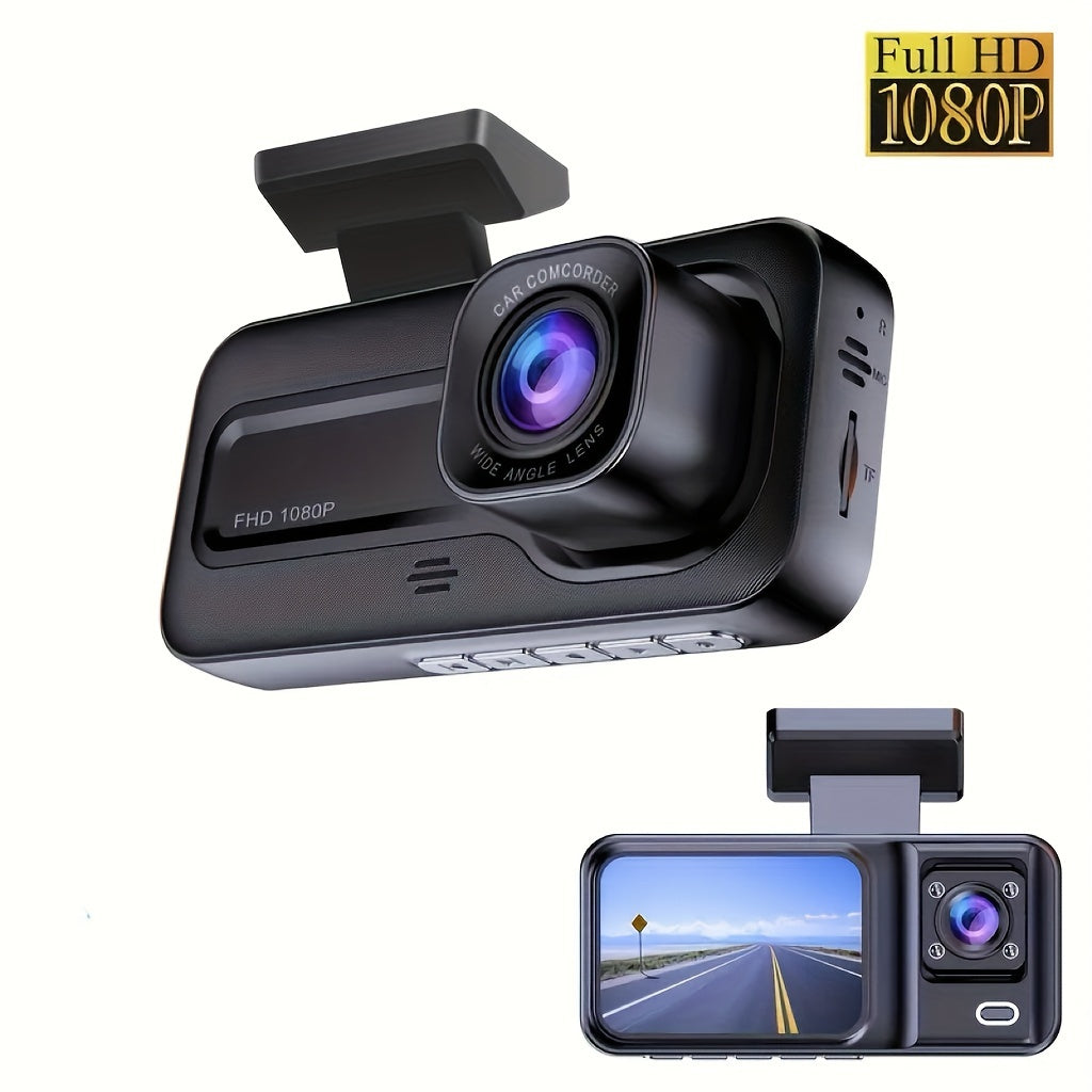 Car DVR Dash Camera 1080P Night Vision Loop Recording 32GB SD Included