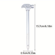 11-Piece Hardware Tool Design Ballpoint Pen Set Creative Stationery Gift Pen with Wrench Pliers Screwdriver Hammer