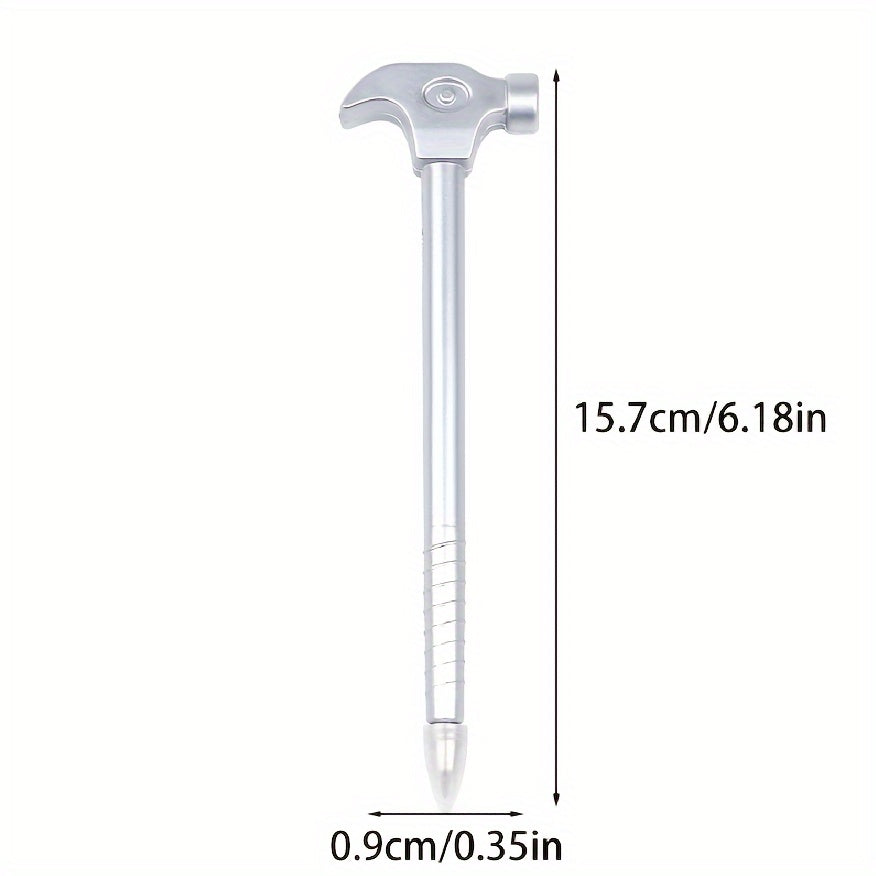 11-Piece Hardware Tool Design Ballpoint Pen Set Creative Stationery Gift Pen with Wrench Pliers Screwdriver Hammer