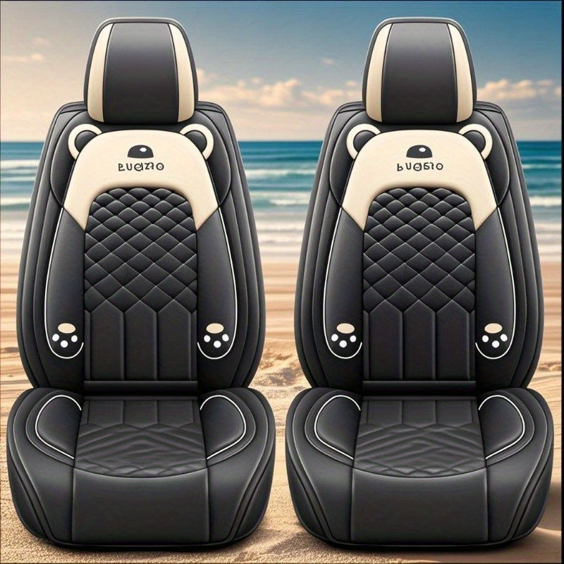 Five-Seat Car Seat Covers Breathable Lightweight Easy Install Multi-Color