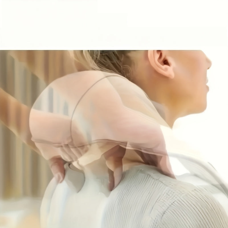 Cordless Neck and Shoulder Massager Shawl with USB Rechargeable Deep Tissue Kneading