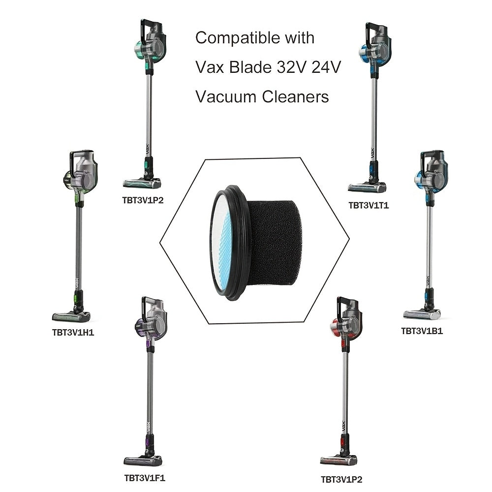 Vax changyutgichlari uchun aksessuar to'plami - TBT3V1P1, TBT3V1B2, TBT3V1F1 modellari bilan ishlash uchun mo'ljallangan - To'r filtri va kartirchasi kiritilgan