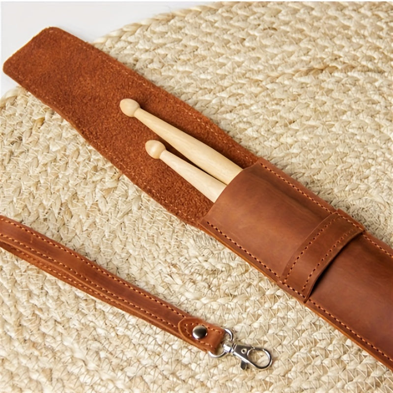 Waterproof Faux Leather Drum Case for Vintage Drums Storage Organizer