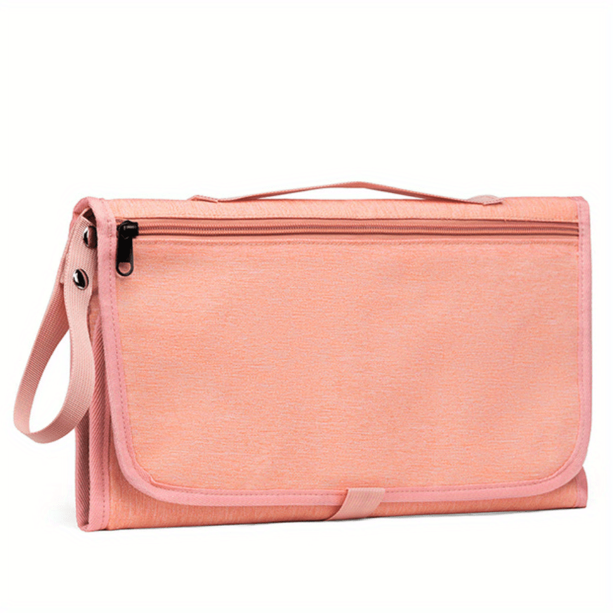 Waterproof Portable Diaper Changing Pad with Pockets Travel Station Kit for Babies