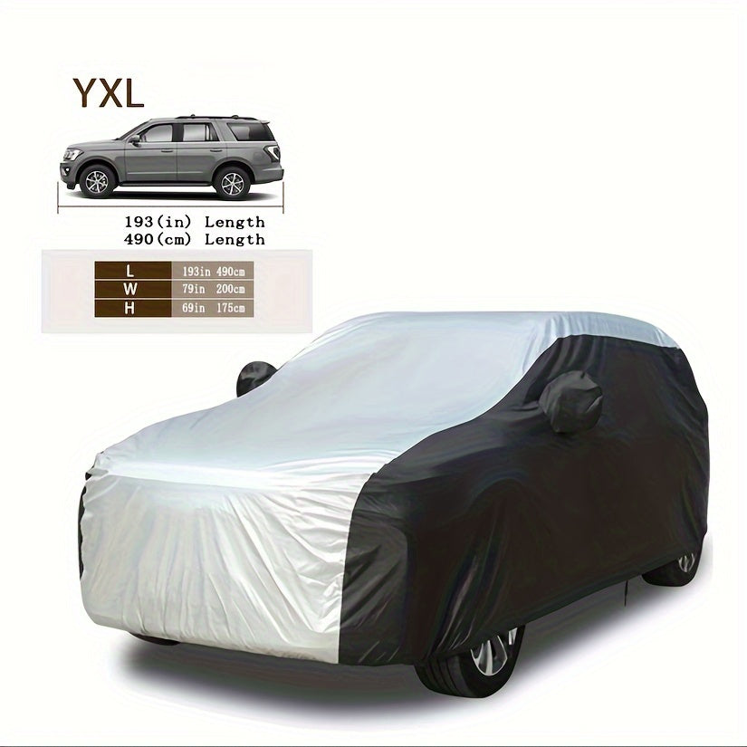 All Weather SUV Car Cover Outdoor Breathable Sun Snow Wind Protection
