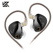 In-Ear Earphones with 2DD Dynamic Drivers Semi-Open-Back Call Control Detachable Cable Microphone for Cellphones