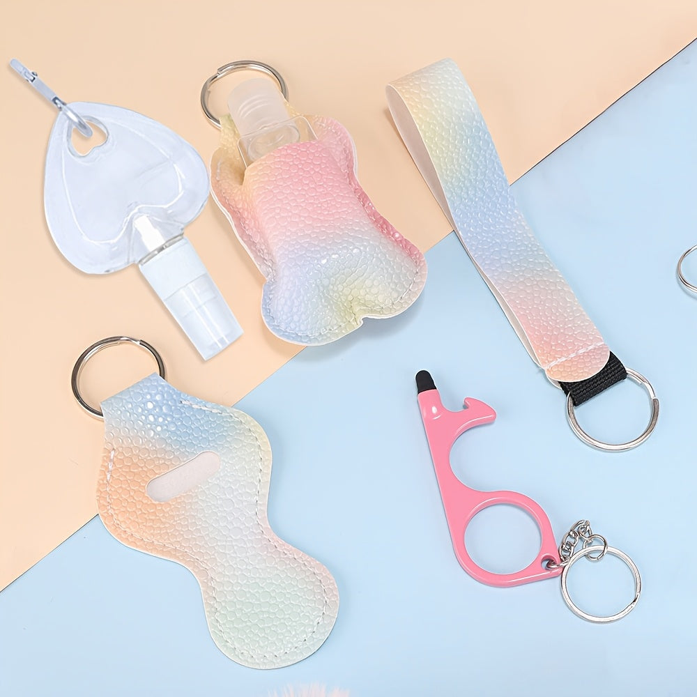 Self-Defense Kit for Women 10-Piece Emergency Safety Set with Window Breaker Spray Lipstick Holder