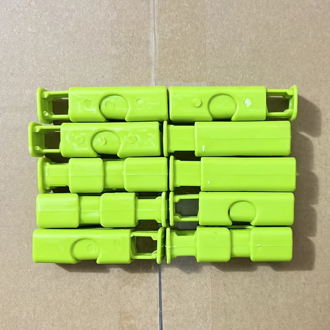 Juego de 5/10 clips de cierre para bolsas de alimentos para almacenamiento de alimentos frescos reutilizables, pinzas de plástico