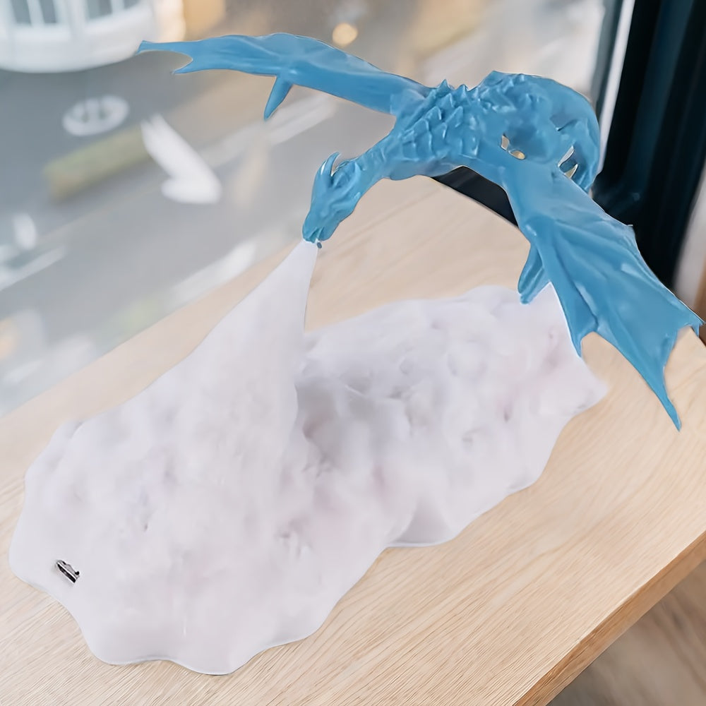 3D Printed Volcano Dragon Night Light for Bedroom or Office