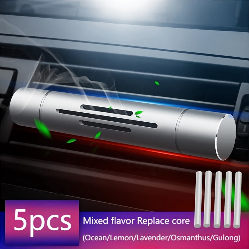Car Air Freshener Set with Diffuser Clips Aromatherapy Sticks and Fragrance Accessories