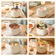 Multi-Functional Electric Steamer Cooker Hot Pot Stainless Steel 220V-240V
