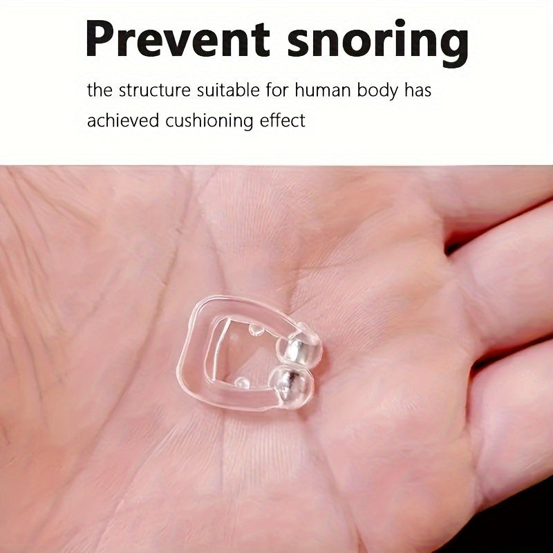 Unisex Silicone Nose Clip for Breathing and Sleep Support