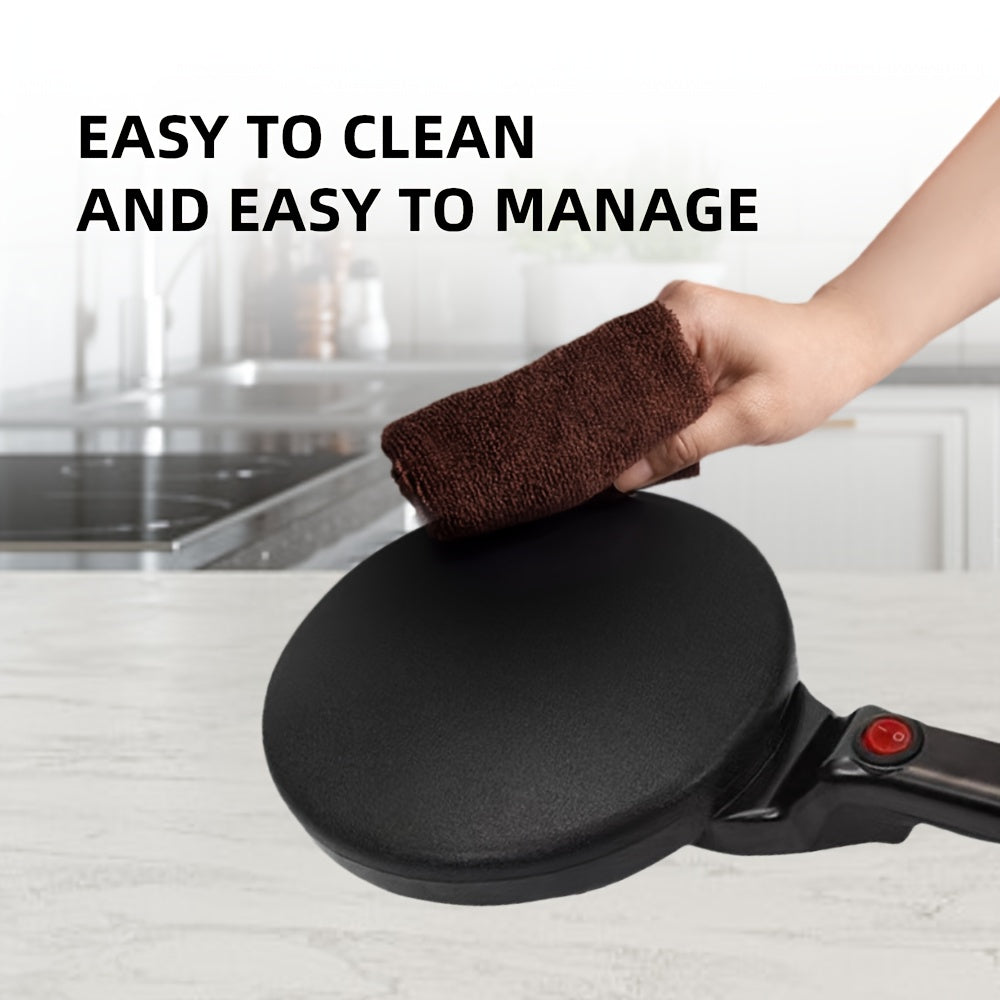 Электрическая сковорода для блинов с антипригарным покрытием, быстро и легко в использовании