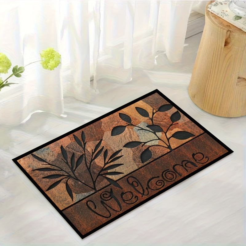 Dirt Resistant Doormat Indoor Outdoor Absorbent Low Pile Entry Rug