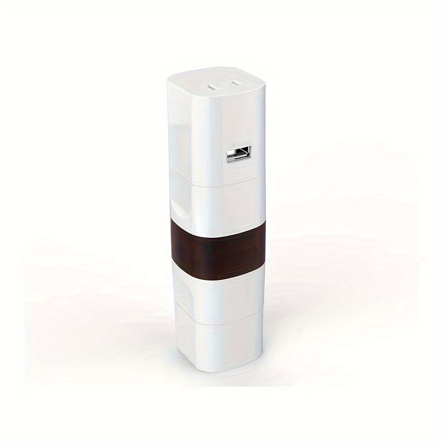 Adaptador de corriente universal para viajes con enchufes US UK EU AU 85V-265V sin batería