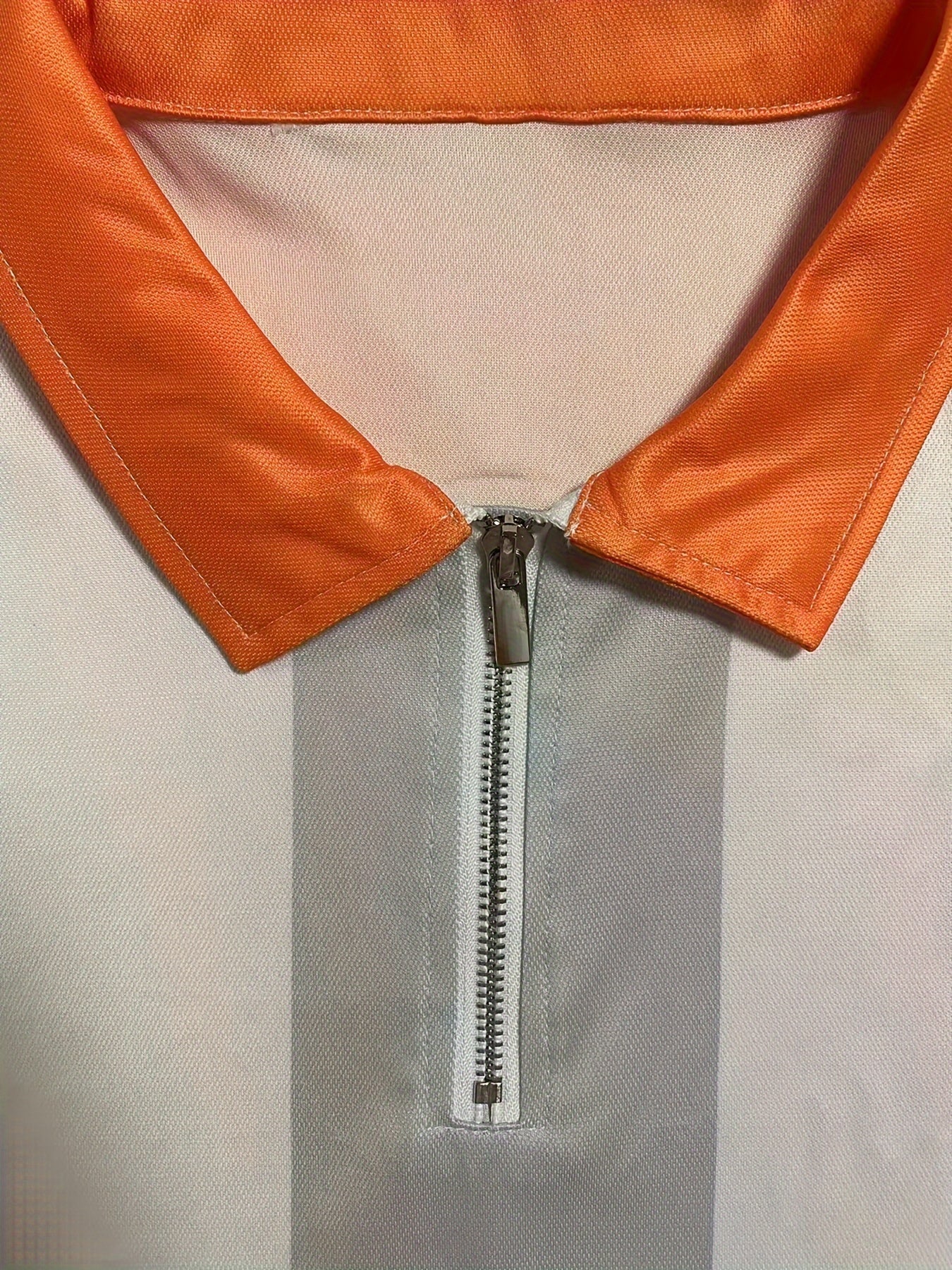 Мужская поло с полосками большого размера из полиэстера, повседневная короткая рукава