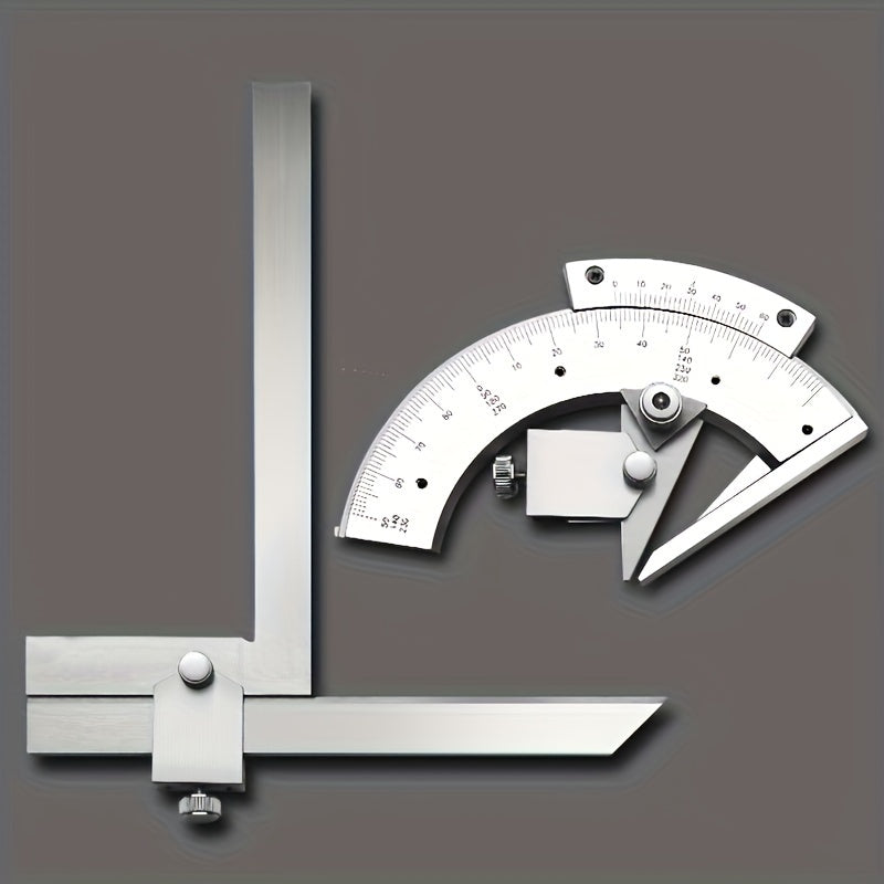 Regla de ángulo universal de alta precisión, transportador de 320 grados, herramienta de medición