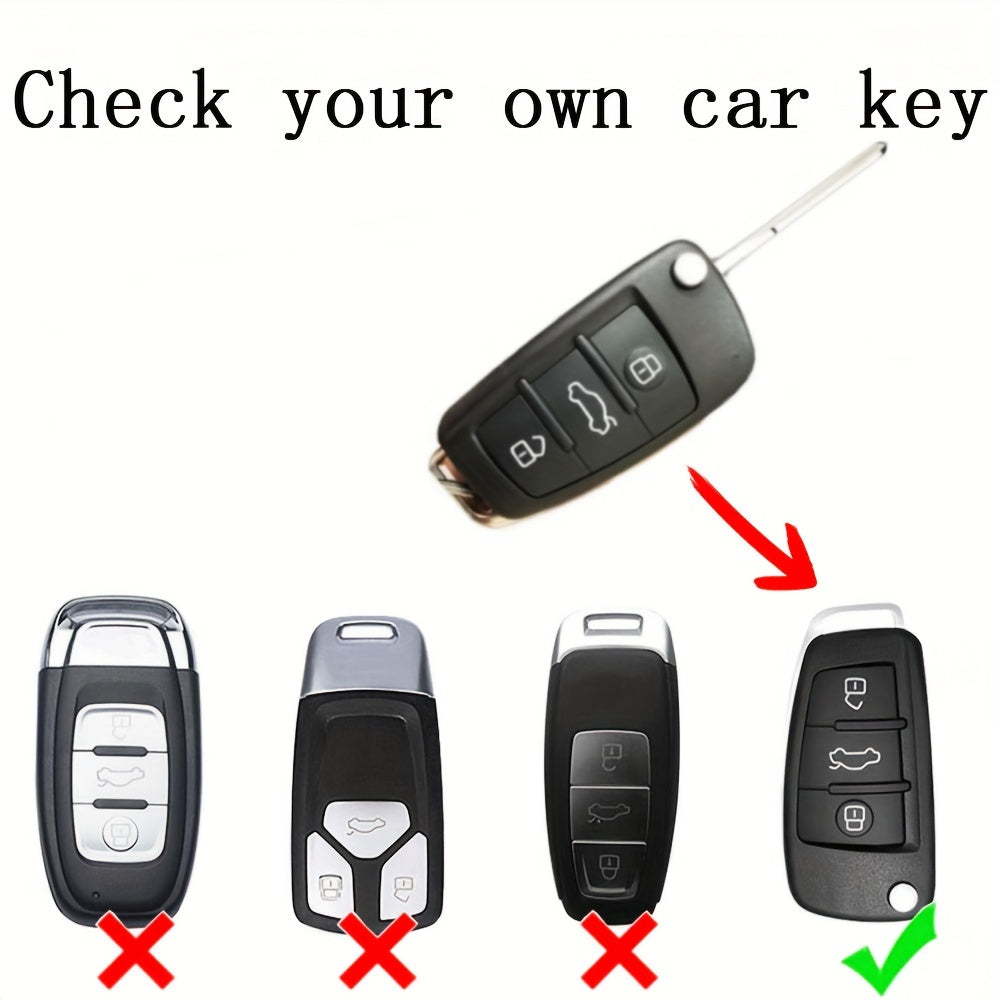 Universal TPU Car Key Cover Shell for Audi Key Fob Protector Accessories