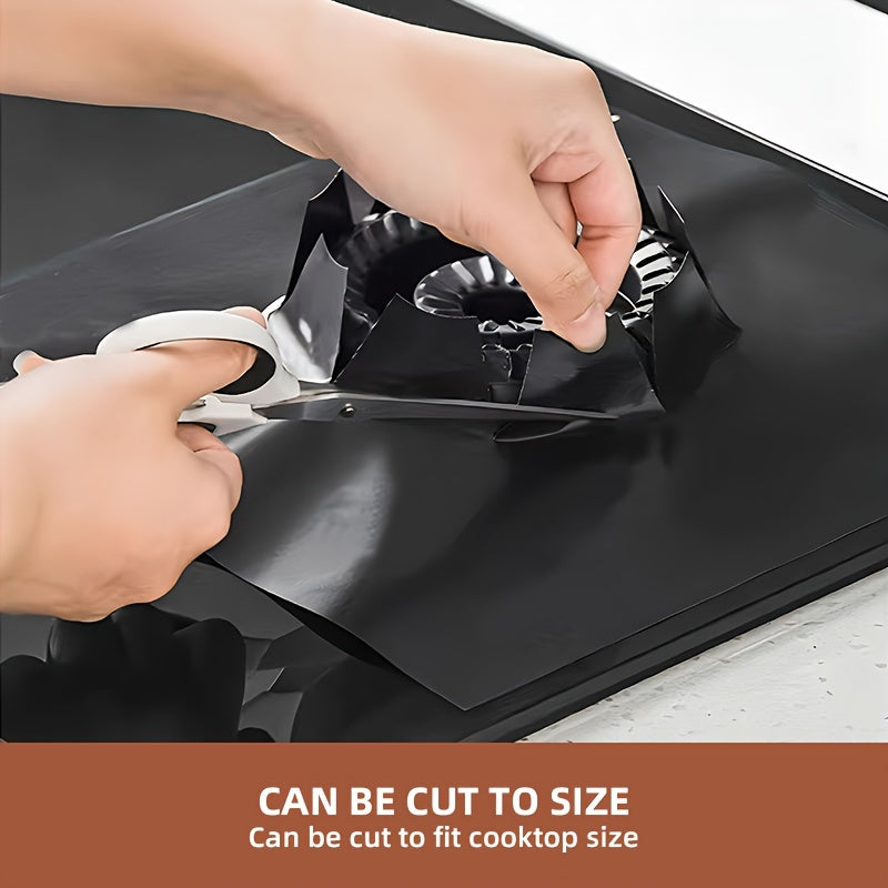 4 dona pechka yog'ga chidamli mato 27cm x 27cm Qayta ishlatiladigan issiqlikka chidamli oson tozalanadi