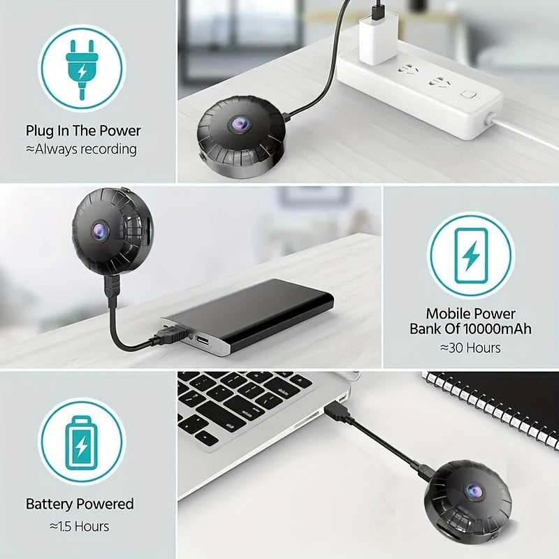 Wireless Home Security Camera 2.4GHz WiFi 480p HD Night Vision Waterproof Non-Storage
