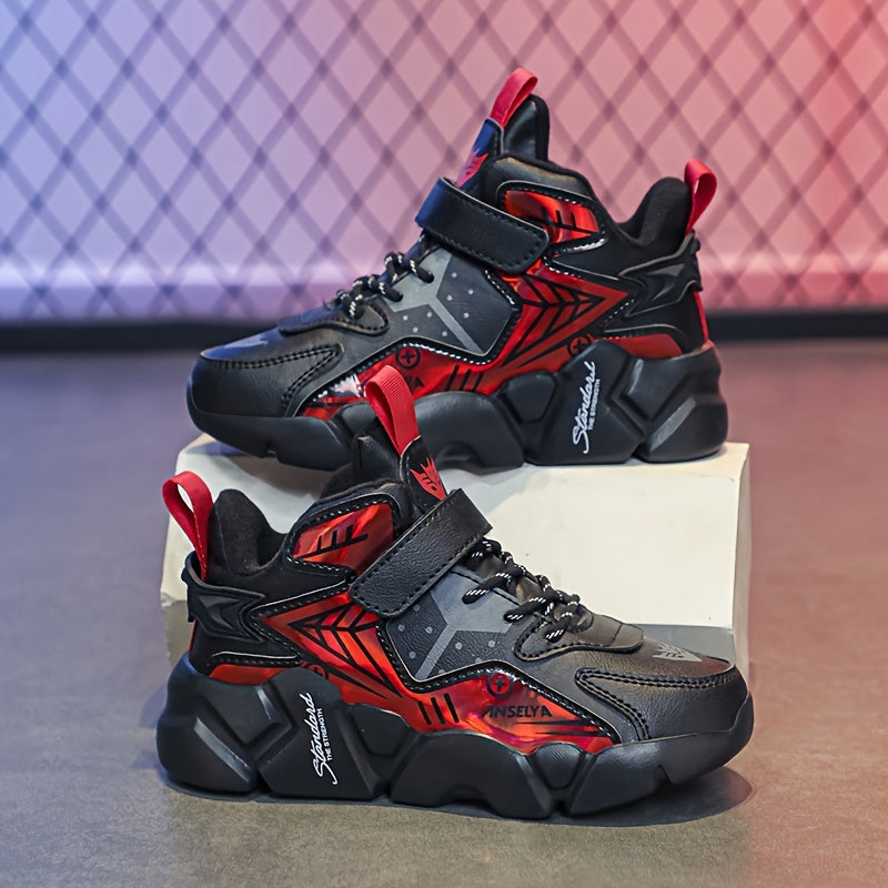 Zapatos deportivos impermeables antideslizantes y resistentes para niños para actividades al aire libre