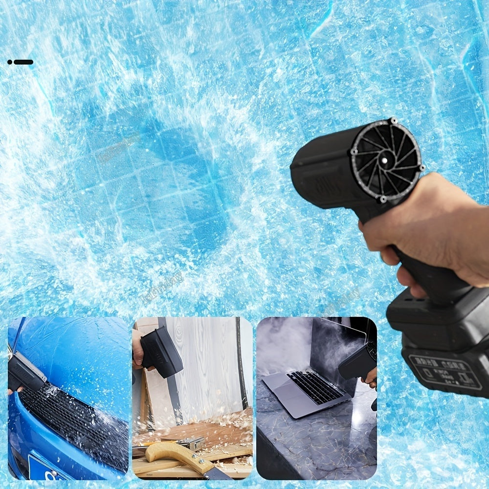 Rechargeable 100W Handheld Turbo Jet Blower Fan with Touch Control