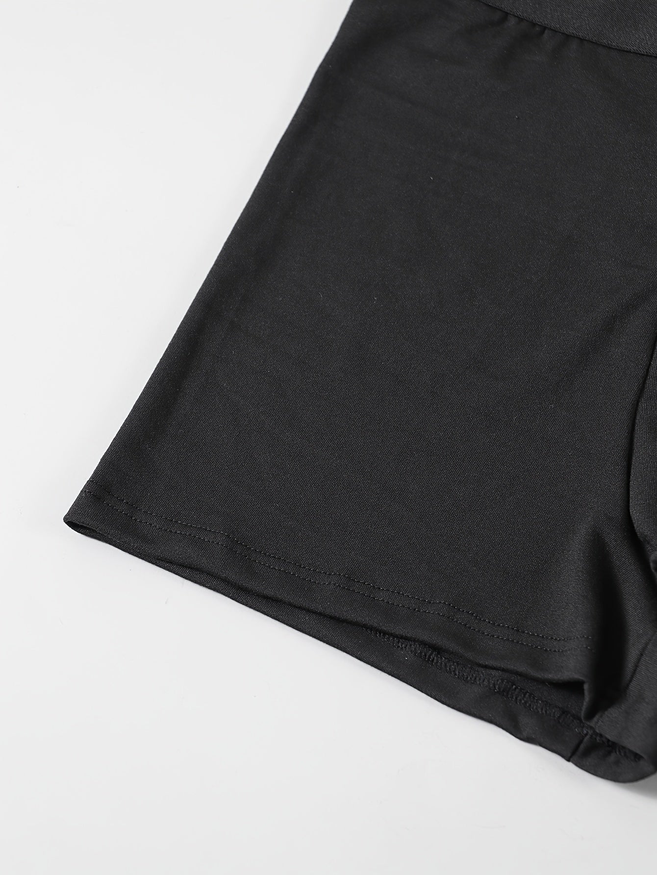 Erkaklar uchun o'yinchoq karikatura ko'z printli boxer shortlari - qora rangdagi elastik belbog' bilan cho'ziluvchan, nafas oladigan va qulay to'qilgan mato.