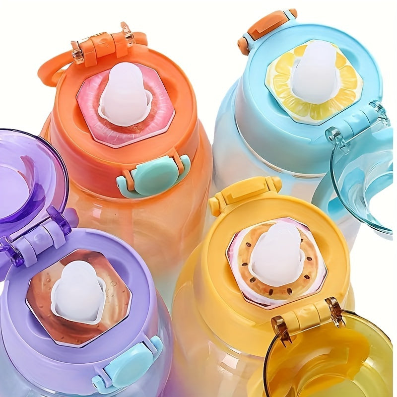 34oz Fruit-Infused Water Bottle with Random Flavor Pod BPA-Free Cycling Gift