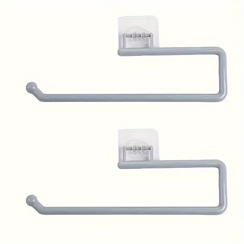 Черная настенная подставка для бумажных полотенец с отделением для хранения для кухни и ванной