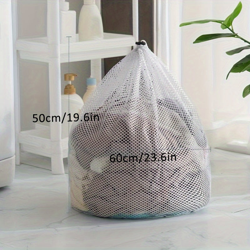 Mesh Laundry Bag with Drawstring for Delicates Socks and Underwear Durable Organizer