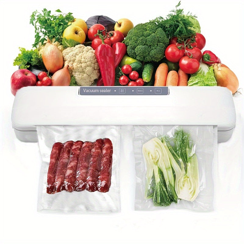 Yevropa Standarti Kichik Portativ Vacuum Qoplash Mashinasi, ichida kesgich bilan, yangi saqlash va siqish qadoqlash uchun, Vacuum Qoplash Sumkasi bilan birga